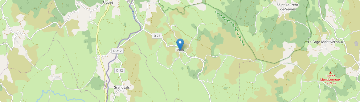 Brion - Carte