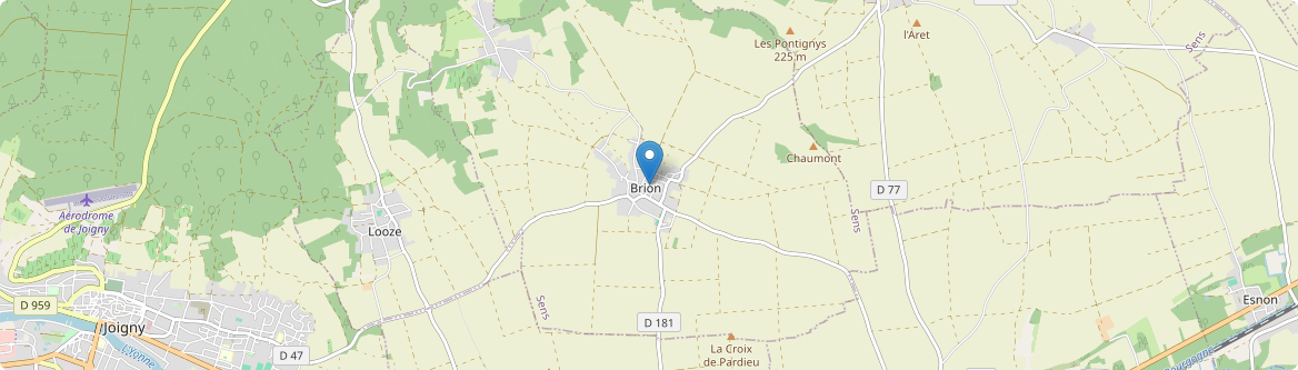 Brion - Carte