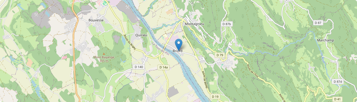 Briord - Carte