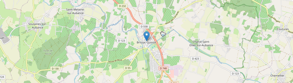 Brissac Loire Aubance - Carte