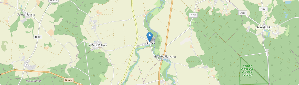 Brives - Carte
