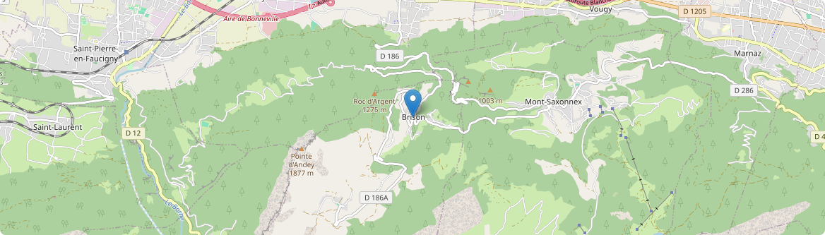 Brizon - Carte