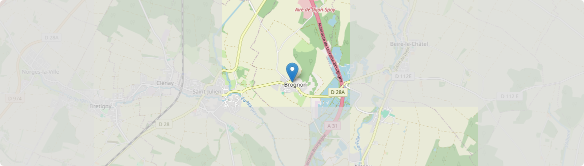 Brognon - Carte