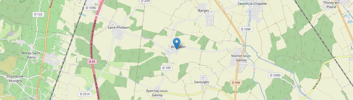 Broindon - Carte