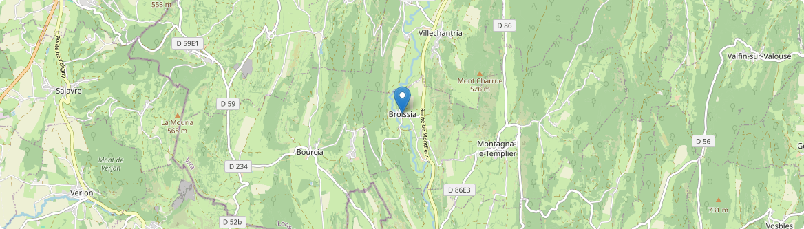 Broissia - Carte