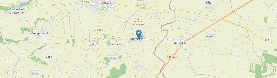 Bromeilles - Carte