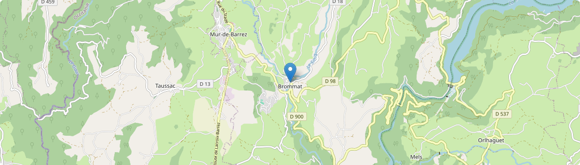 Brommat - Carte