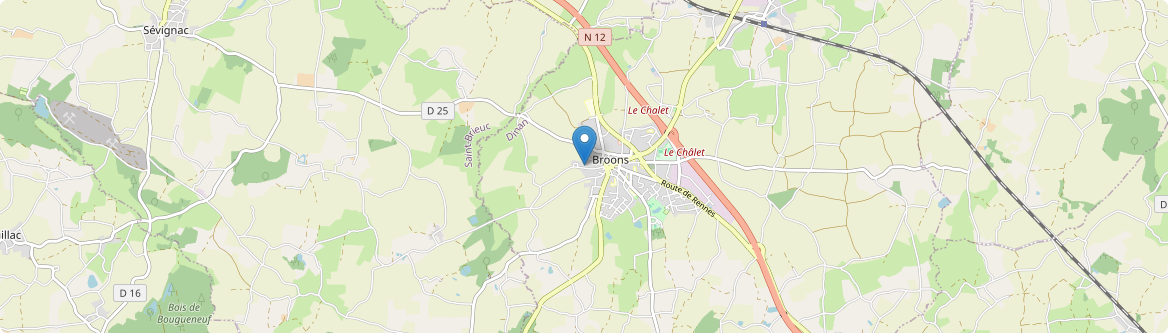 Broons - Carte