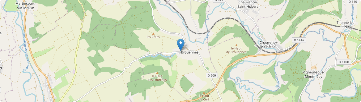 Brouennes - Carte