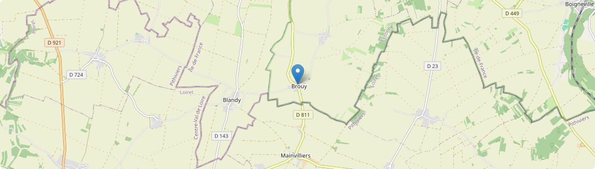 Brouy - Carte