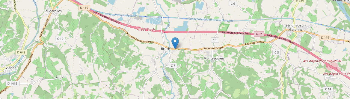 Bruch - Carte