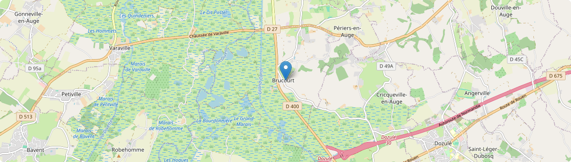 Brucourt - Carte