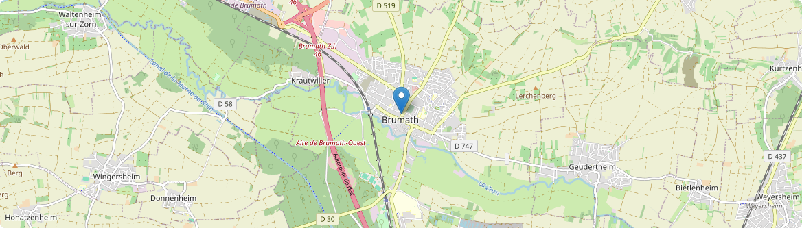Brumath - Carte
