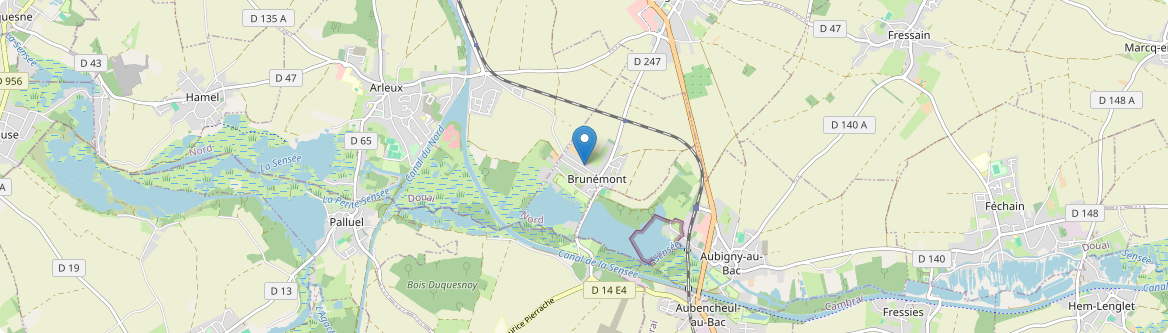 Brunémont - Carte