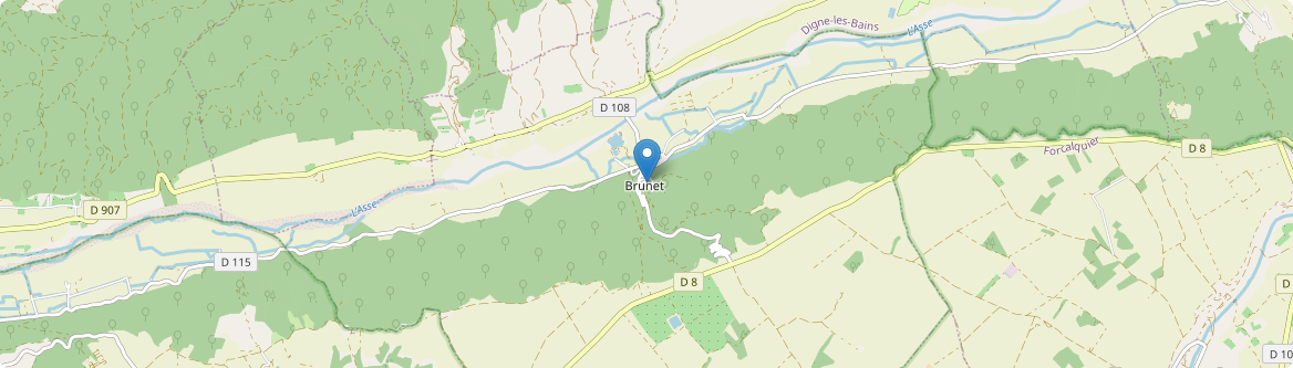 Brunet - Carte