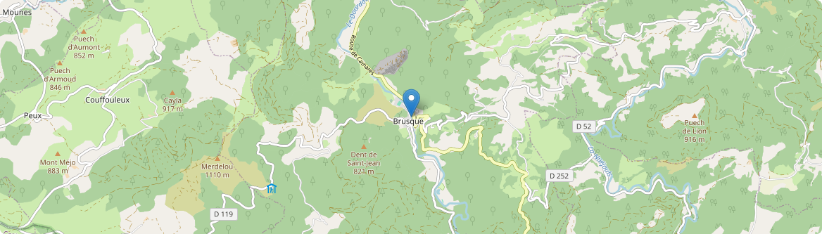 Brusque - Carte