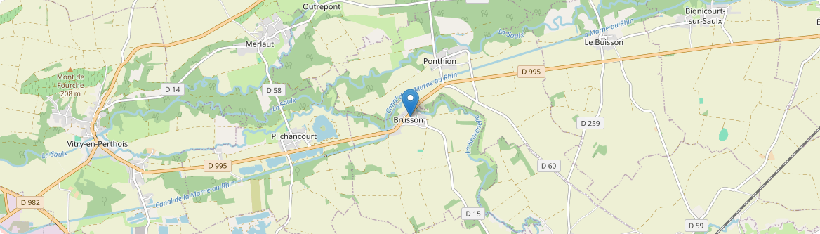 Brusson - Carte