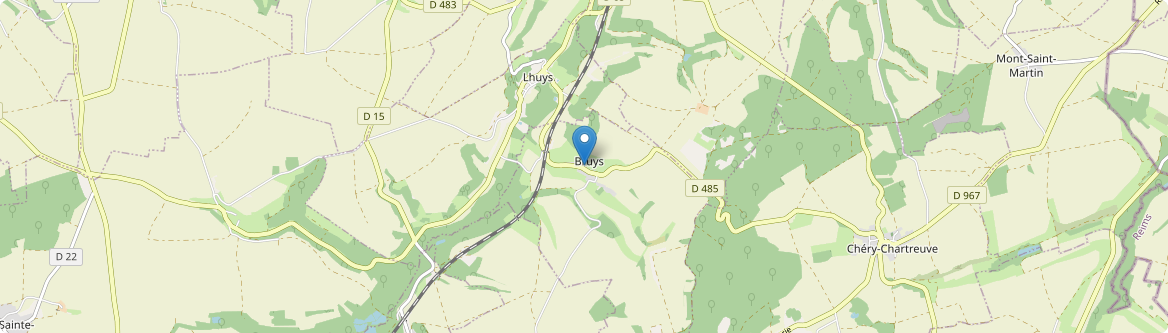 Bruys - Carte