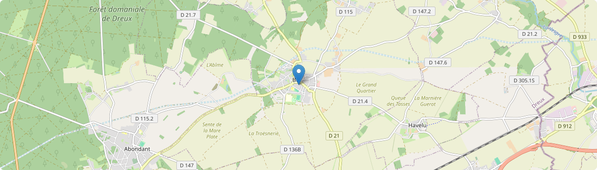 Bû - Carte