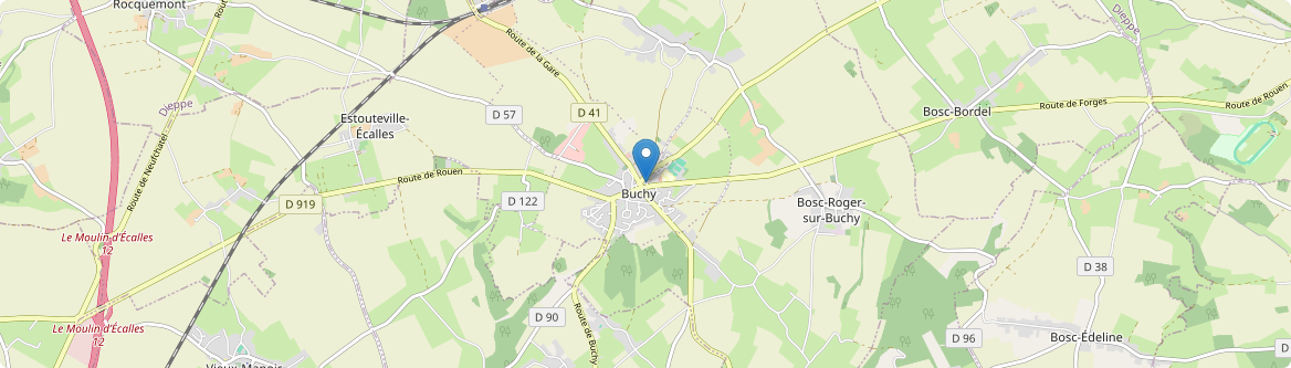 Buchy - Carte