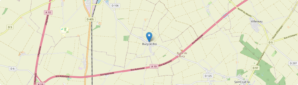 Bucy-le-Roi - Carte