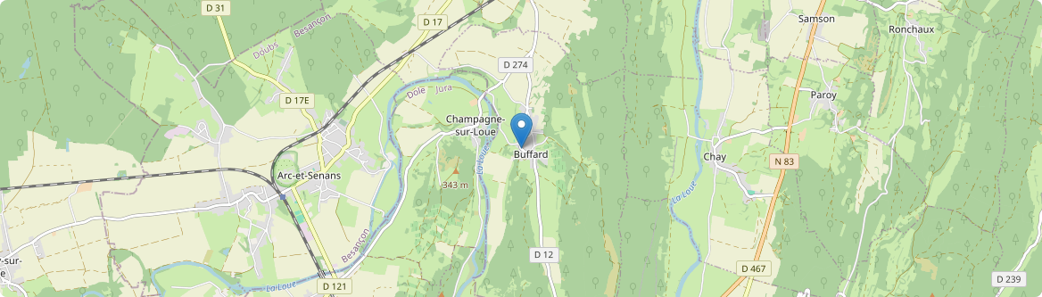Buffard - Carte