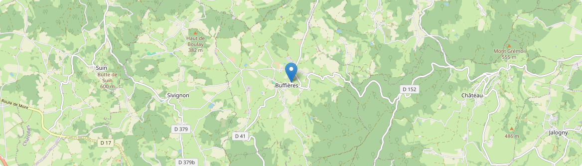 Buffières - Carte