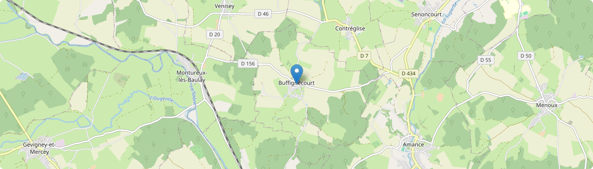 Buffignécourt - Carte