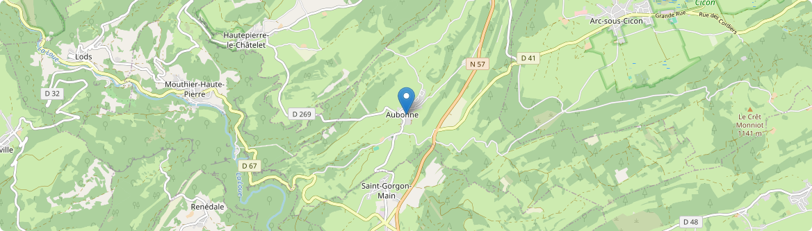 Bugny - Carte