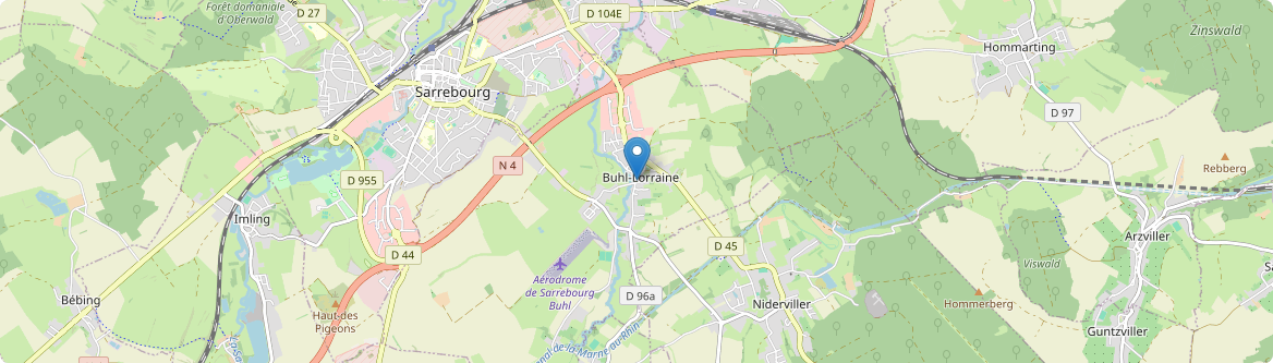 Buhl-Lorraine - Carte