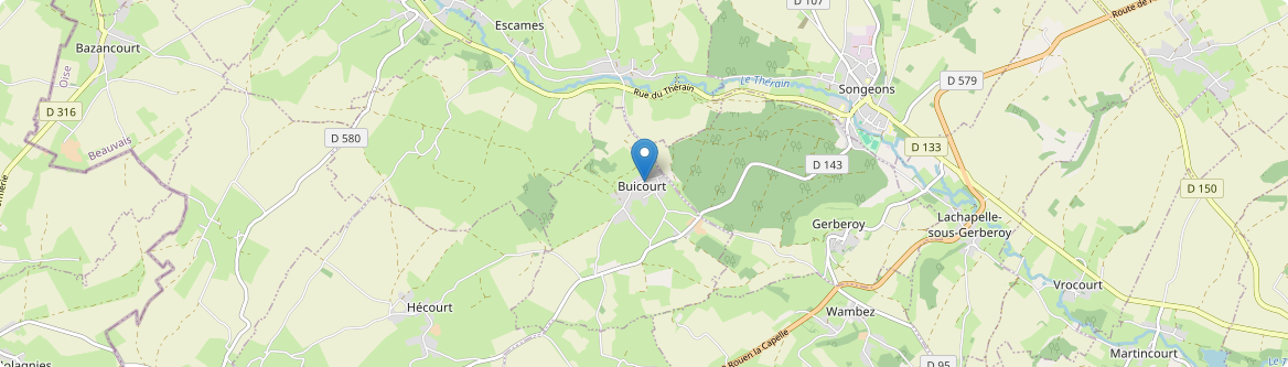 Buicourt - Carte