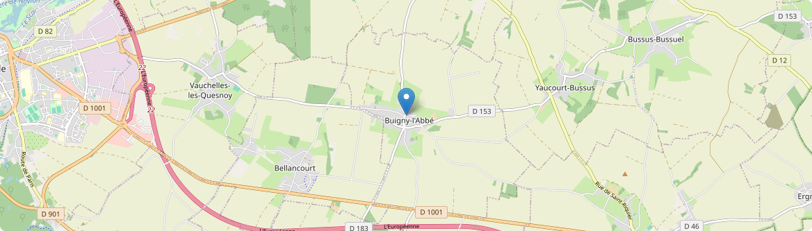 Buigny-l'Abbé - Carte