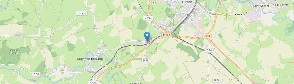 Buire - Carte