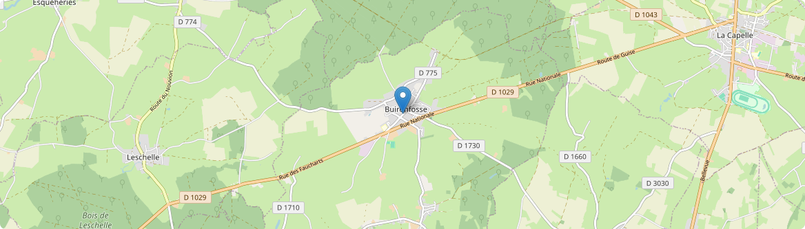 Buironfosse - Carte