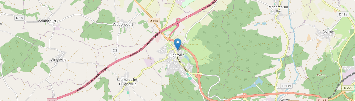 Bulgnéville - Carte