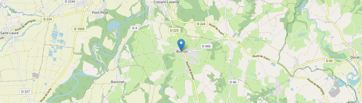 Bulhon - Carte