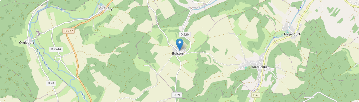 Bulson - Carte