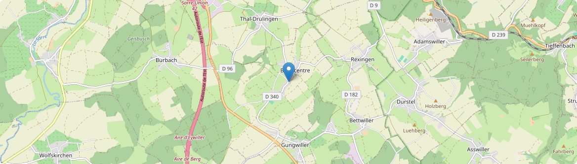 Burbach - Carte