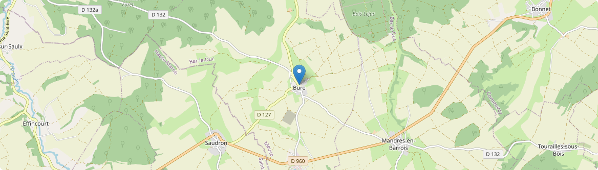 Bure - Carte