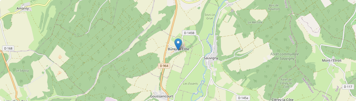Burey-la-Côte - Carte