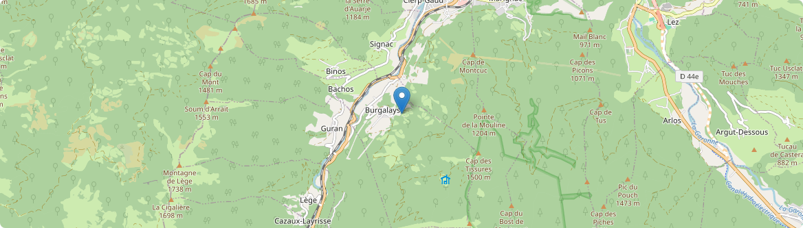 Burgalays - Carte