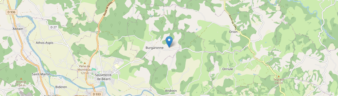 Burgaronne - Carte