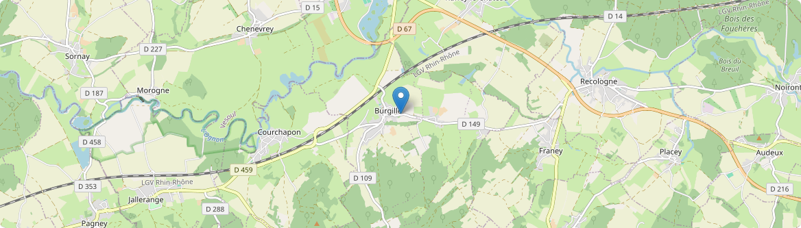 Burgille - Carte