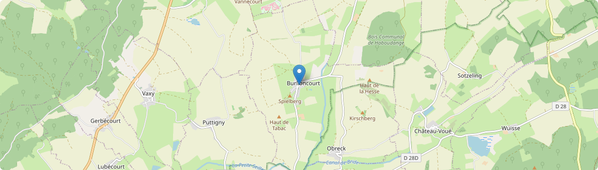 Burlioncourt - Carte