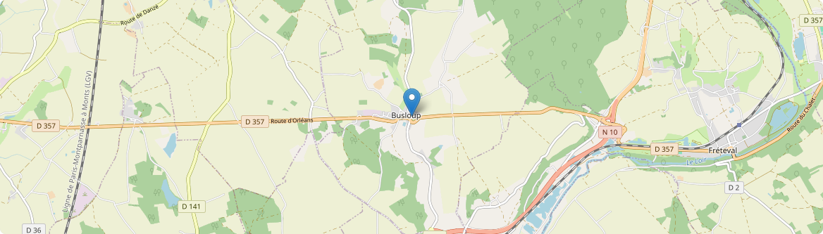 Busloup - Carte