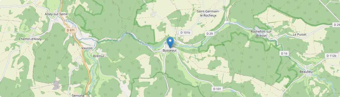 Busseaut - Carte
