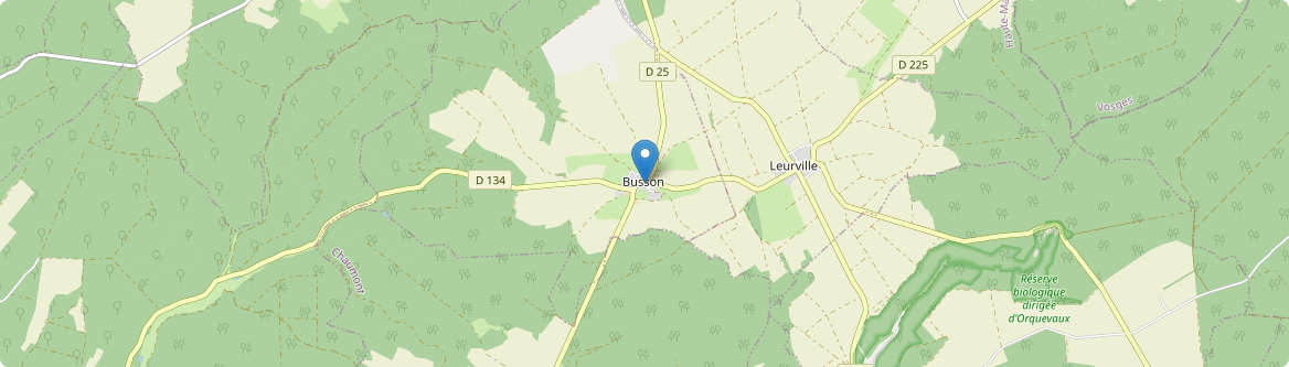 Busson - Carte