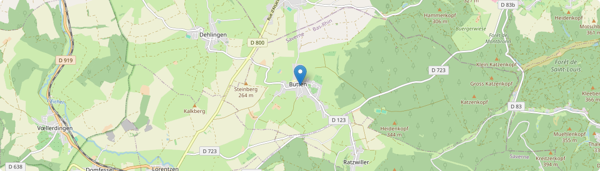Butten - Carte