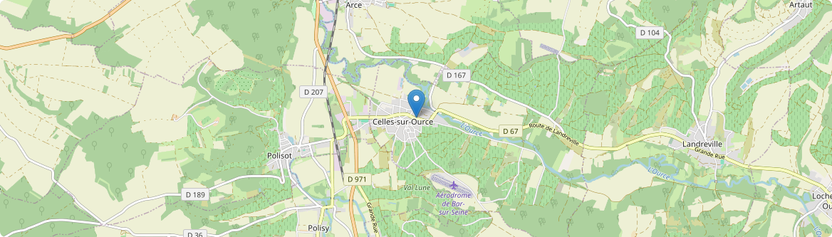 Buxeuil - Carte