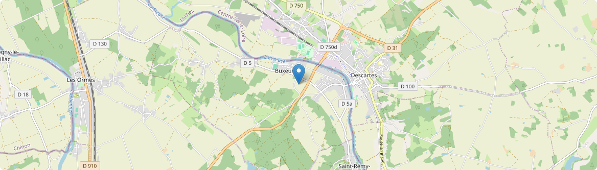 Buxeuil - Carte